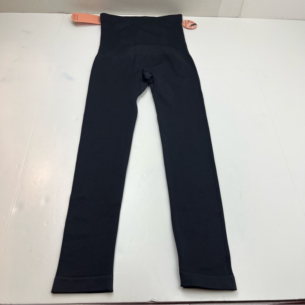 Shapermint Essentials 42075 High Waisted Shaping Leggings Womens Small Black NEW - Picture 12 of 12
